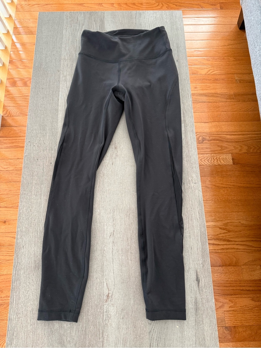 lululemon wunder train mesh panel high rise 25”